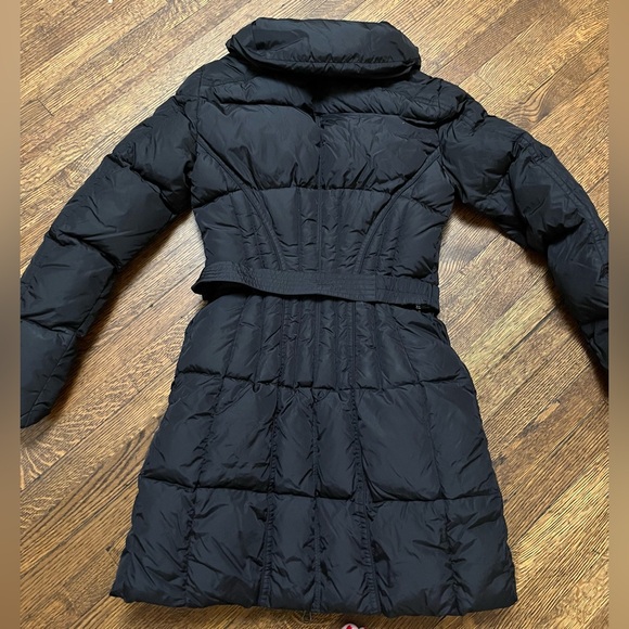 Add Belted Winter Coat with silver hardware - Picture 2 of 8